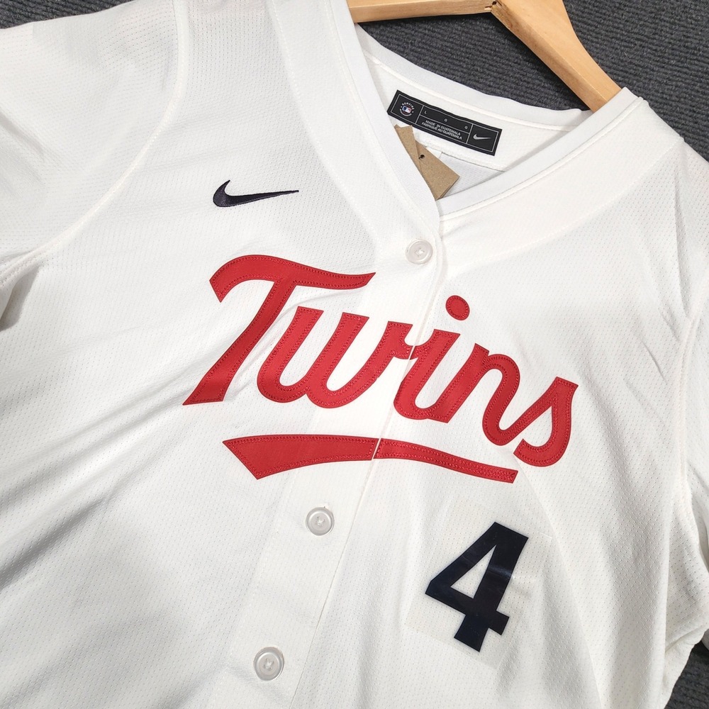Nike Minnesota Twins #4‎ Carlos Correa Jersey Women Large White NWT